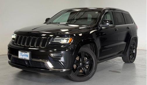 Brilliant Black Crystal Pearlcoat 2016 Jeep Grand Cherokee High Altitude
