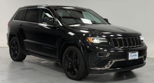 Brilliant Black Crystal Pearlcoat 2016 Jeep Grand Cherokee High Altitude