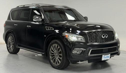 Imperial Black 2016 INFINITI QX80 Base