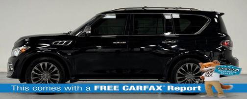 Imperial Black 2016 INFINITI QX80 Base