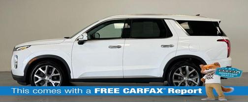 Hyper White 2021 Hyundai PALISADE SEL