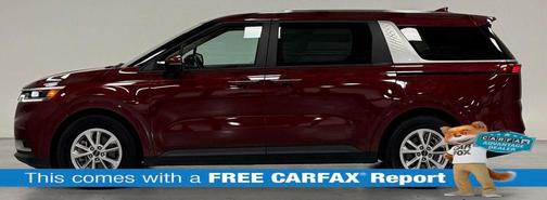 Flare Red 2023 Kia Carnival LX Seat Package