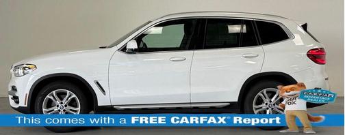 Alpine White 2021 BMW X3 xDrive30i