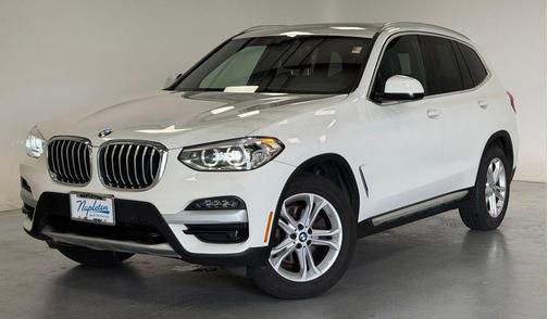 Alpine White 2021 BMW X3 xDrive30i