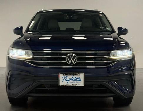 Atlantic Blue 2022 Volkswagen Tiguan 2.0T SE