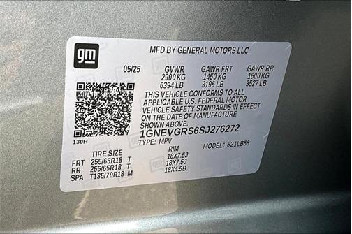 2025 Chevrolet Traverse LT