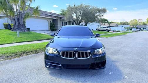 Black 2014 BMW 528 528i Sedan 4D