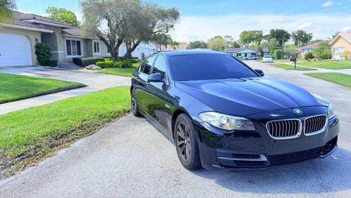 Black 2014 BMW 528 528i Sedan 4D