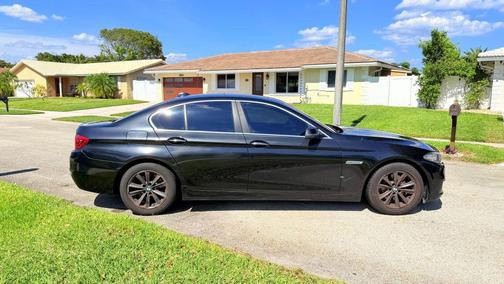 Black 2014 BMW 528 528i Sedan 4D