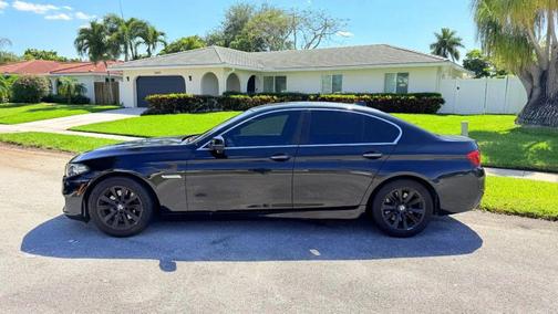 Black 2014 BMW 528 528i Sedan 4D