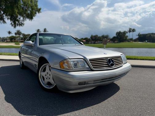 Silver 1999 Mercedes-Benz SL-Class SL 500 Roadster 2D