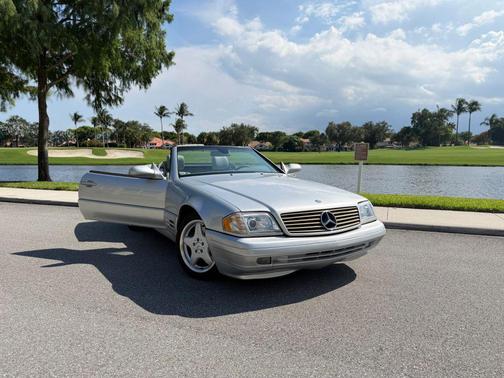 Silver 1999 Mercedes-Benz SL-Class SL 500 Roadster 2D