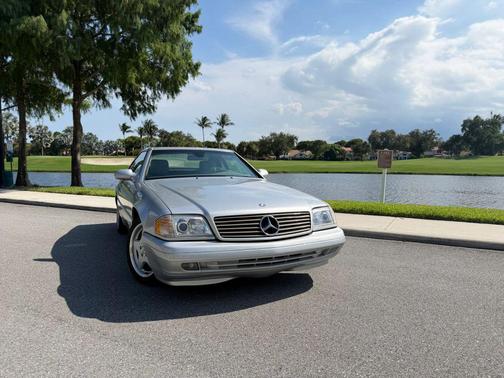 Silver 1999 Mercedes-Benz SL-Class SL 500 Roadster 2D