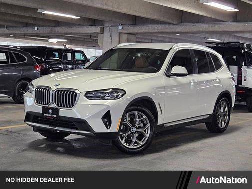 Alpine White 2024 BMW X3 sDrive30i