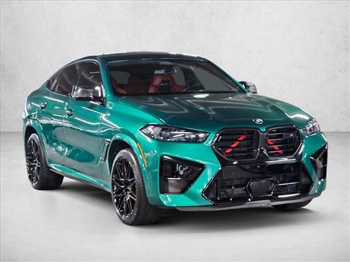 Isle of Man Green Metallic 2024 BMW X6 M Sports Activity Coupe