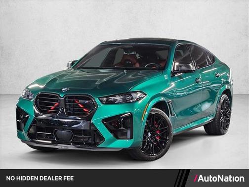 Isle of Man Green Metallic 2024 BMW X6 M Sports Activity Coupe