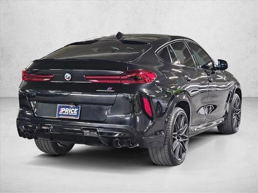 Black Sapphire Metallic 2022 BMW X6 M Sports Activity Coupe