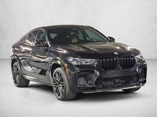 Black Sapphire Metallic 2022 BMW X6 M Sports Activity Coupe