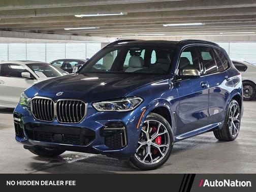 Phytonic Blue Metallic 2023 BMW X5 M50i