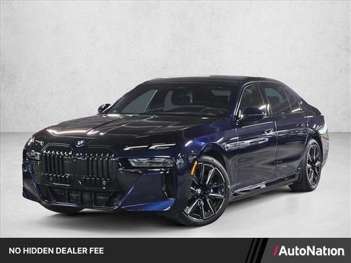 Tanzanite Blue II Metallic 2023 BMW i7 xDrive60