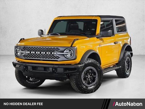 Cyber Orange Metallic Tricoat 2021 Ford Bronco Badlands