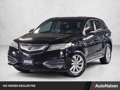 Crystal Black Pearl 2017 Acura RDX Technology Package