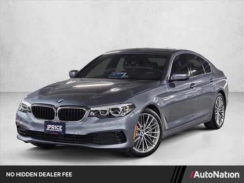 Bluestone Metallic 2019 BMW 540 540i