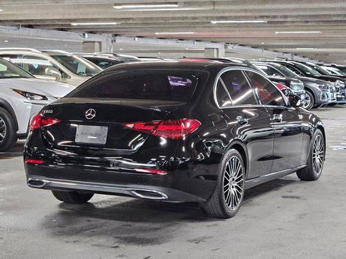 Black 2022 Mercedes-Benz C-Class Sedan