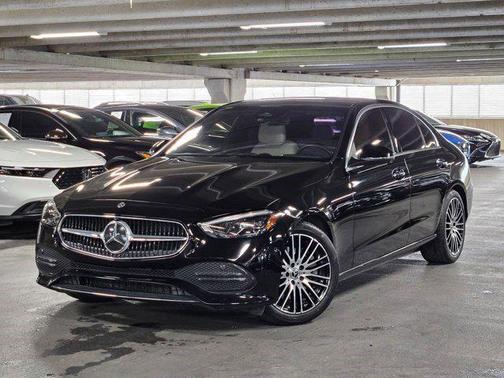 Black 2022 Mercedes-Benz C-Class Sedan