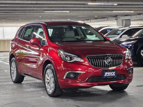 Chili Red Metallic 2018 Buick Envision Essence