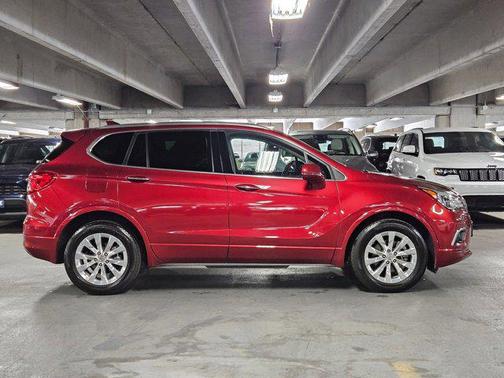 Chili Red Metallic 2018 Buick Envision Essence