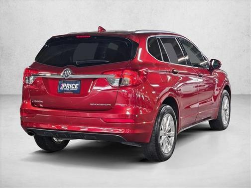 Chili Red Metallic 2018 Buick Envision Essence