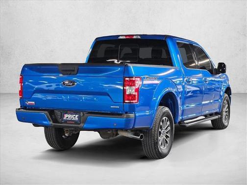 Blue 2020 Ford F-150 XLT