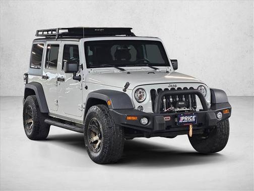 Bright White Clearcoat 2014 Jeep Wrangler Unlimited Sport