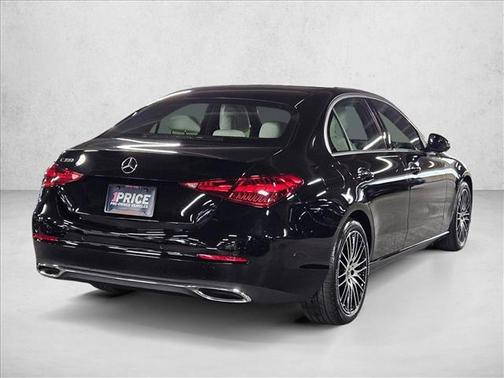 Obsidian Black Metallic 2023 Mercedes-Benz C-Class Sedan