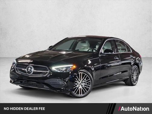 Obsidian Black Metallic 2023 Mercedes-Benz C-Class Sedan