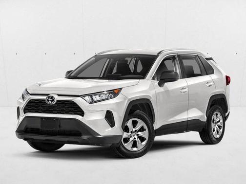 Super White 2021 Toyota RAV4 LE
