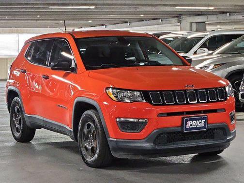 Spitfire Orange Clearcoat 2018 Jeep Compass Sport