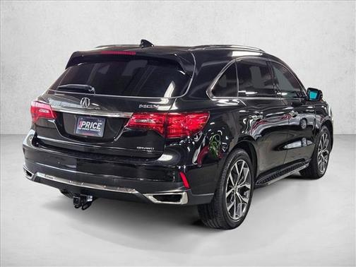 Crystal Black Pearl 2018 Acura MDX 3.5L w/Advance & Entertainment Pkgs