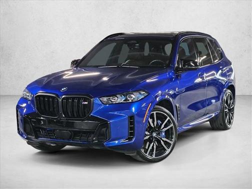 Marina Bay Blue Metallic 2025 BMW X5 M60i