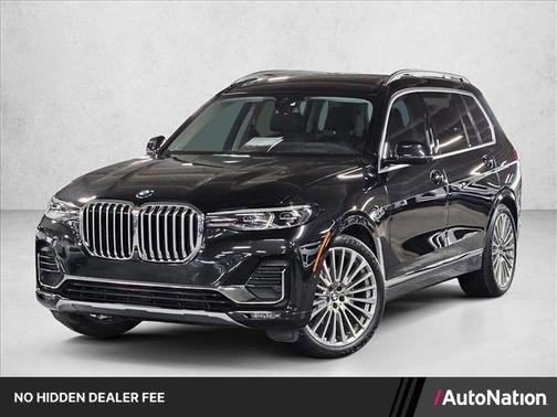 Black Sapphire Metallic 2022 BMW X7 xDrive40i
