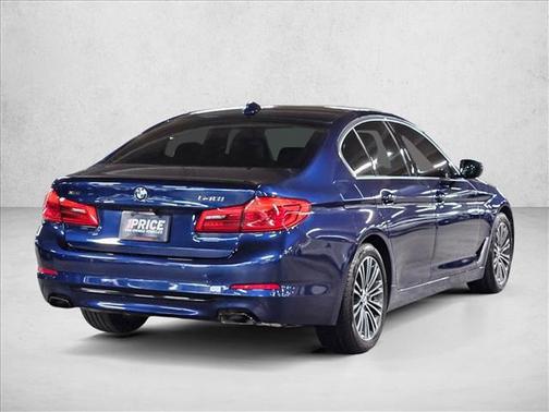 Mediterranean Blue Metallic 2020 BMW 540 xDrive