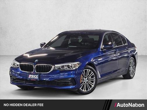 Mediterranean Blue Metallic 2020 BMW 540 xDrive