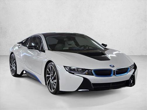 White 2016 BMW i8 2dr Cpe