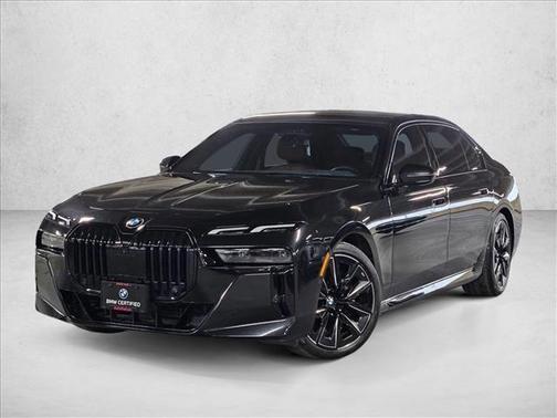 Black Sapphire Metallic 2023 BMW 760 i xDrive
