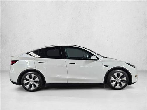 Pearl White Multi-Coat 2021 Tesla Model Y Long Range Dual Motor All-Wheel Drive