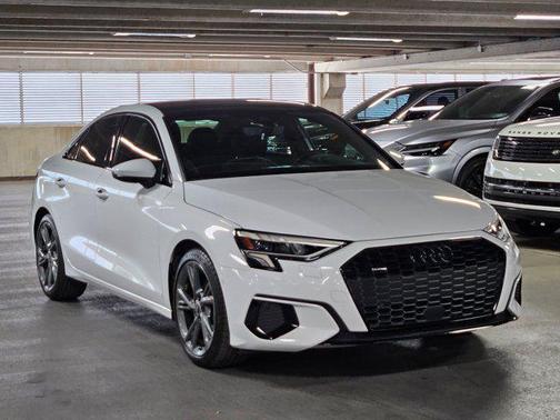 Glacier White Metallic 2024 Audi A3 Premium