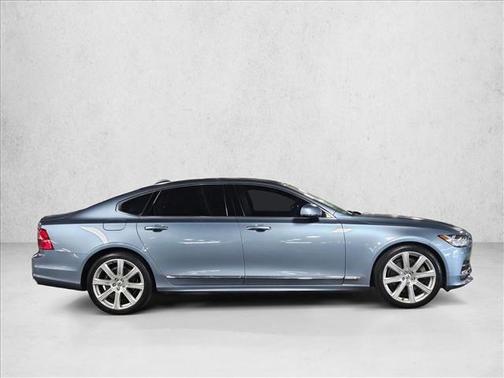 Mussel Blue Metallic 2020 Volvo S90 T6 Inscription