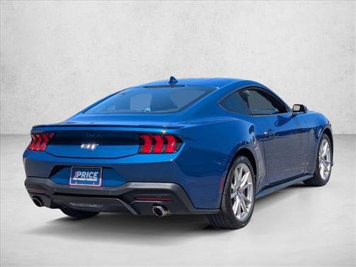 Atlas Blue Metallic 2024 Ford Mustang GT Premium