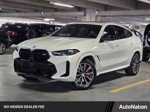 Mineral White Metallic 2024 BMW X6 M60i